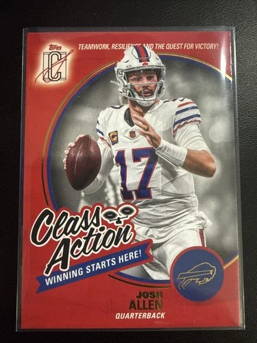 2025 Topps Signature Josh Allen Base (RAW)