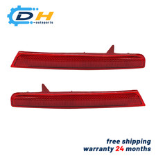 For Acura MDX 2010-2013 Rear Bumper Left&Right Housings Reflector Red Lens Pair