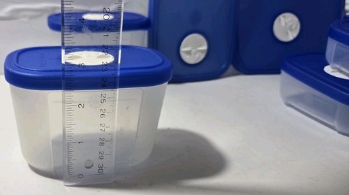 TUPPERWARE GEFRIERSCHRANK SMART BEHÄLTER SET 7-TEILIG (BLAUE SIEGEL) - Bild 10 von 21