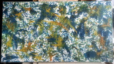 Abstract Composition The Dance 1962 Modern Gallery Art Informal