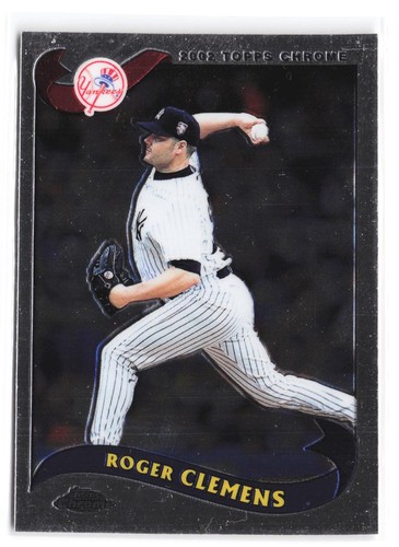 2002 Topps Chrome #60 Roger Clemens