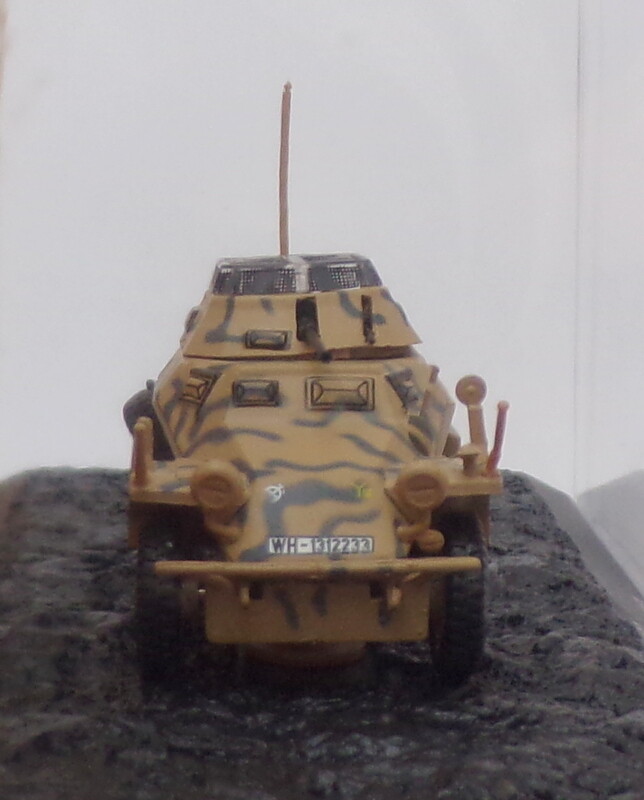 Altaya Sd.Kfz. 222 Panzer – Tunisie 1943 – Miniature Militaire 1/72 En Diecast