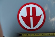 Hoven Surfboards Clothing Surf Red White Original V65B Vintage Surfing STICKER