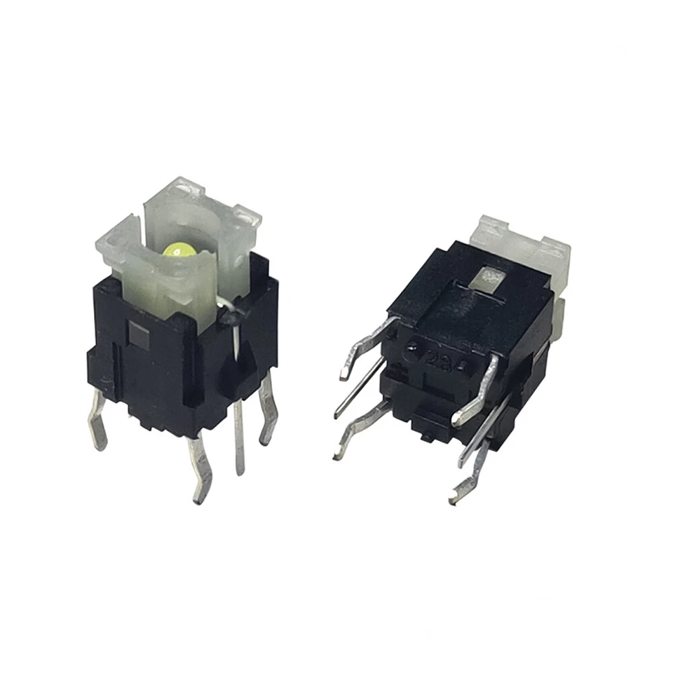 6x6x9/11mm LED Illuminated Switch Momentary Push Button Tactile SPST Micro PCB - Image 4 of 4