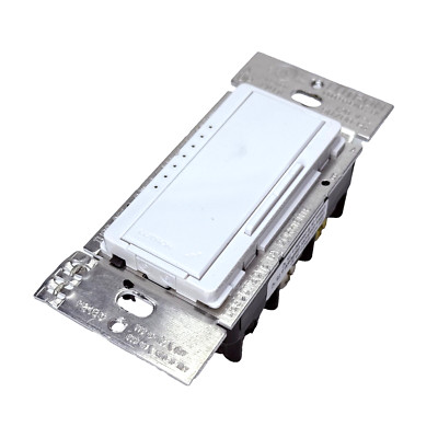 Lutron Homeworks QS HQRD-6NA WH Wireless CLF LED Dimmer - White