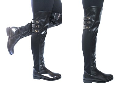 stivali sopra il ginocchio ebay