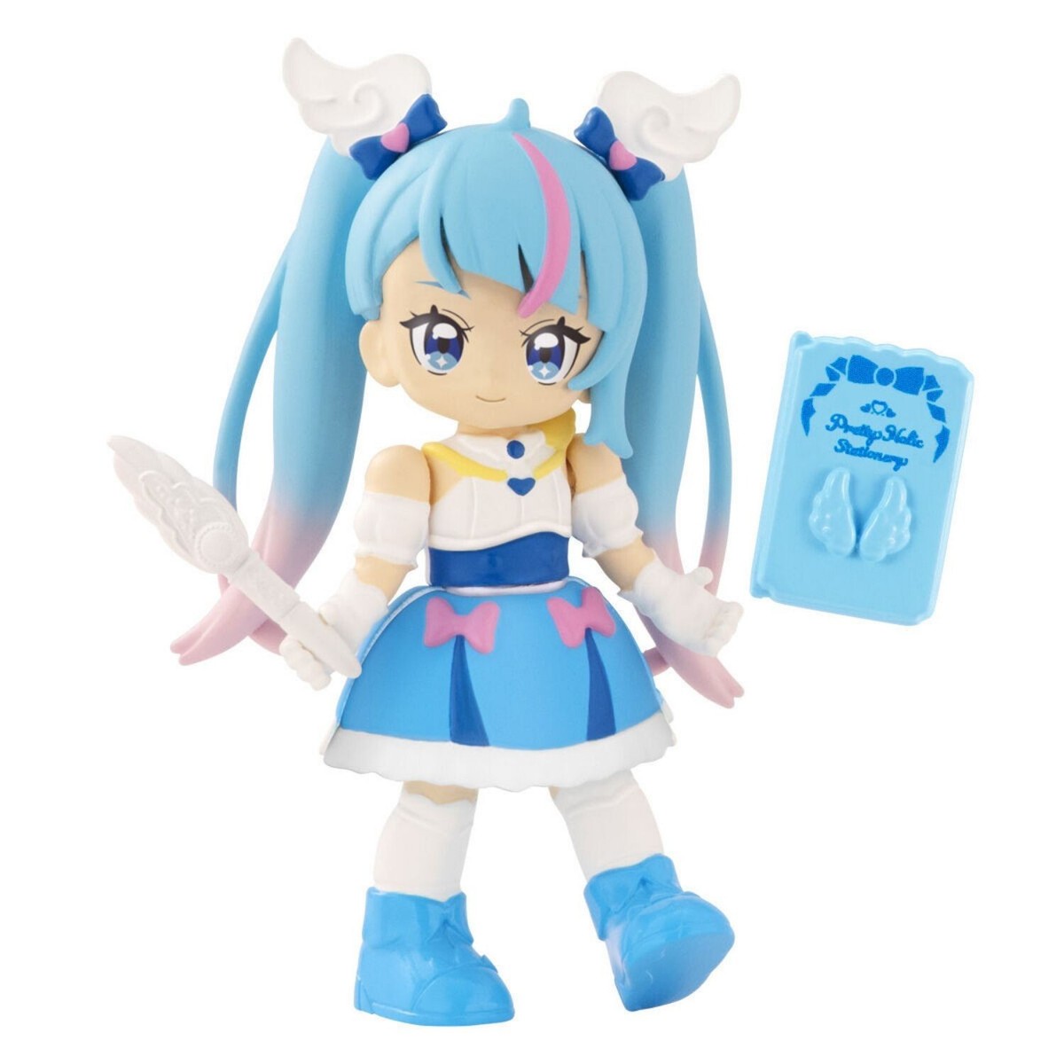 【美品】NASCOキュシュドロアー Hirogaru Sky! PreCure Precute Mascot Collection Toy / 1. Cure Sky