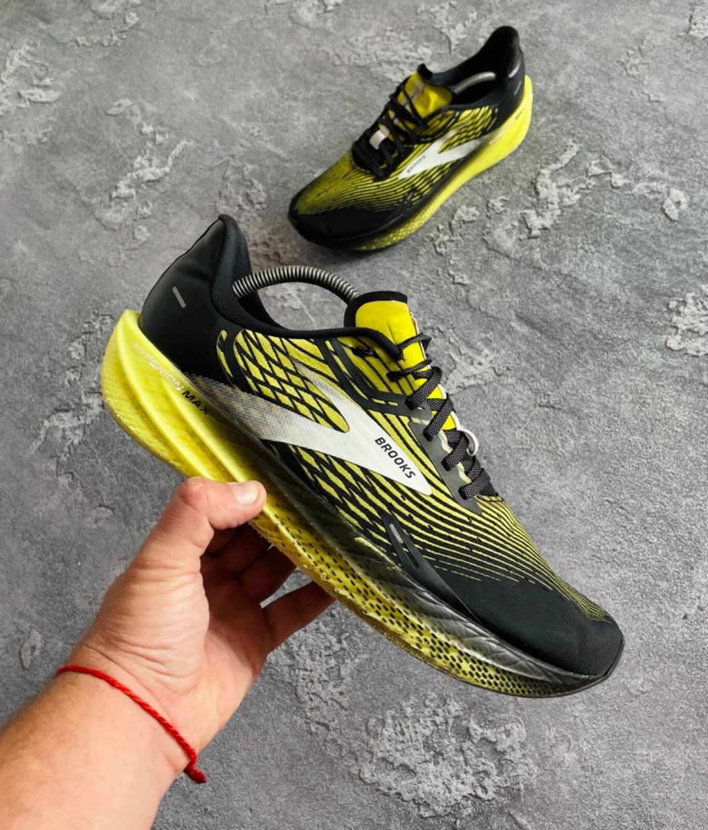 Brooks HyperionMax 23cm ブラック Brooks Hyperion Max 2 Men's Black/Gold/Pink – Holabird Sports