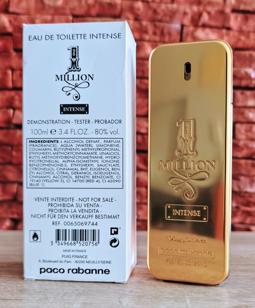 Paco Rabanne One 1 Million Intense For Men 100ml 3.4 fl oz