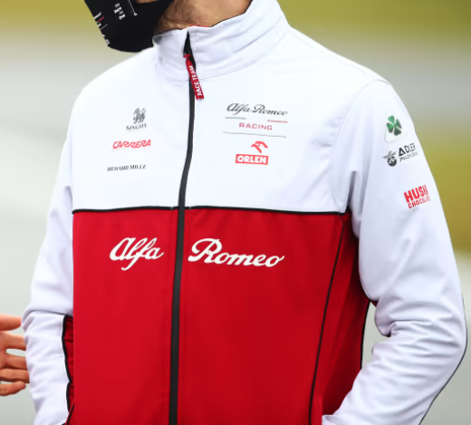 2023 ALFA ROMEO F1 RACING TEAM JACKET F1 SOFTSHELL RACE JACKET