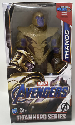 Marvel Avengers Titan Hero Series Power FX Posable Thanos Figure