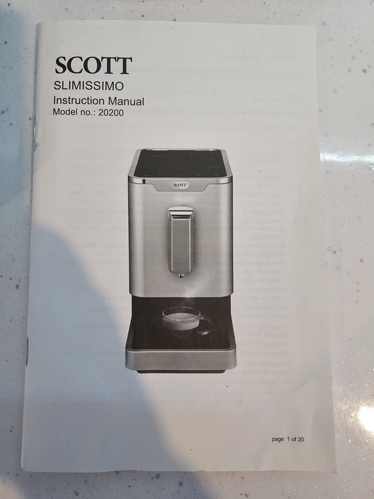 Scott Slimissimo Bean To Cup Coffee Machine, 4 In 1 Milk Frother