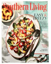 Southern Living Magazine Easy Breezy Recipes Carolina Beach House August 2024
