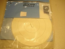 0600. Sink Stopper Flat - 5" Diameter, Universal Fit