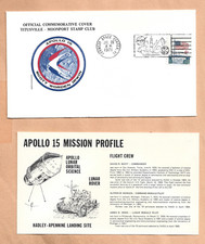 APOLLO 15 LAUNCH JUL 26,1971 KSC HERITAGE SPACE COVER NASA