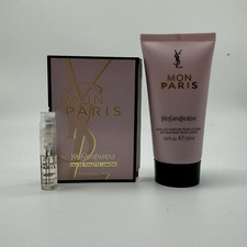 YVES SAINT LAURENT MON PARIS BODY LOTION 1.6FL.OZ  MON PARIS LUMIERE SAMPLE NEW