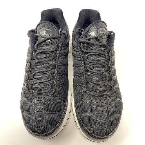 Nike Air Max Plus SE Snakeskin Black/White Running Shoes Womens Sz 7 READ! - 第 3/6 張圖片
