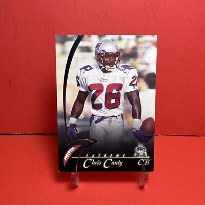 1997 Collector's Edge Extreme Foil Chris Canty #P100 Rookie RC EX 