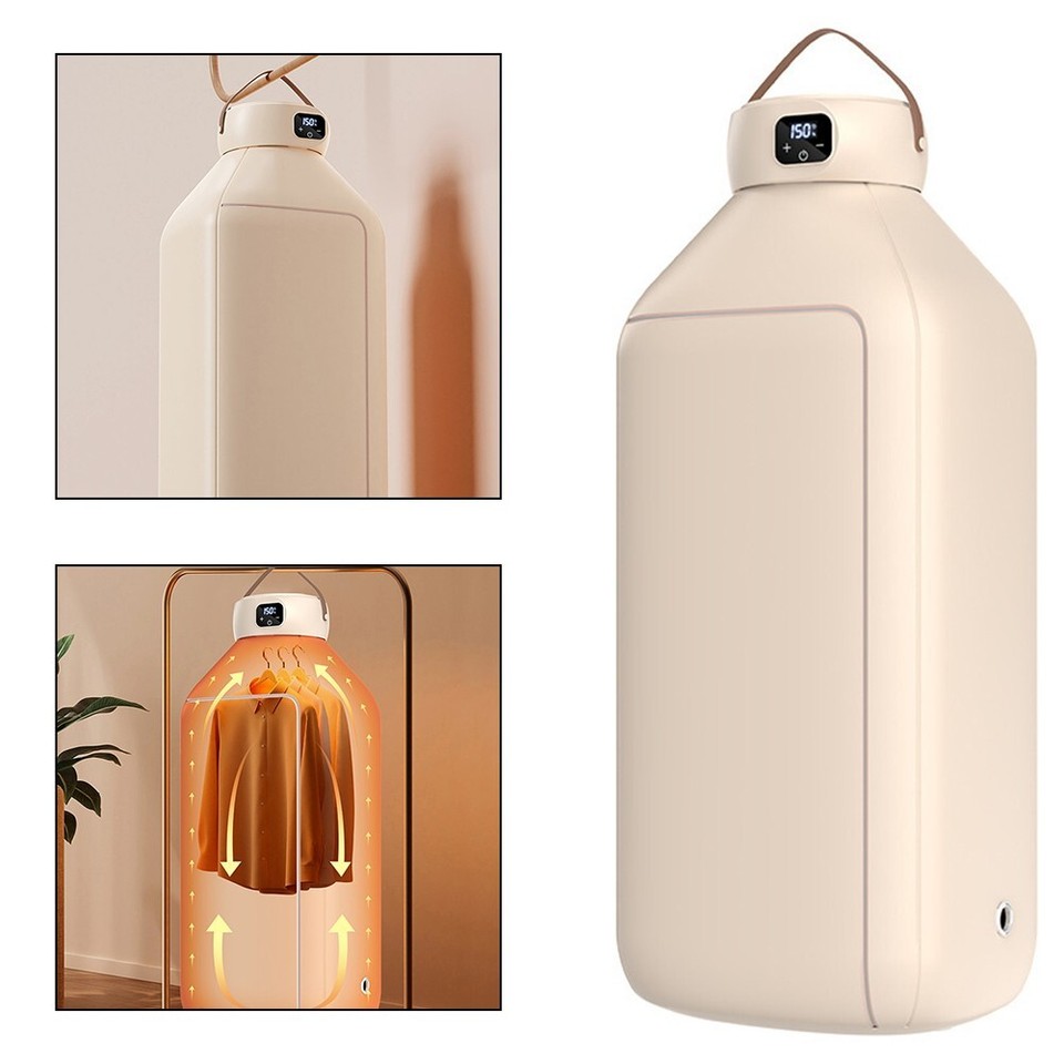 For Travel Ready Electric Clothes Dryer with Foldable Structure and Bag