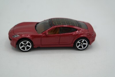 2010 MATCHBOX '11 Fisker Karma EV Sedan Red/Burgundy Loose MINT Condition