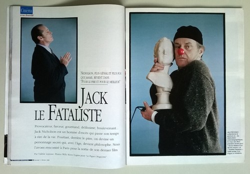 LE FIGARO MAGAZIN vom 14.02.1998 - Jack Nicholson / MORT D'HAROUN TAZIEFF / Erignac - Bild 5 von 12