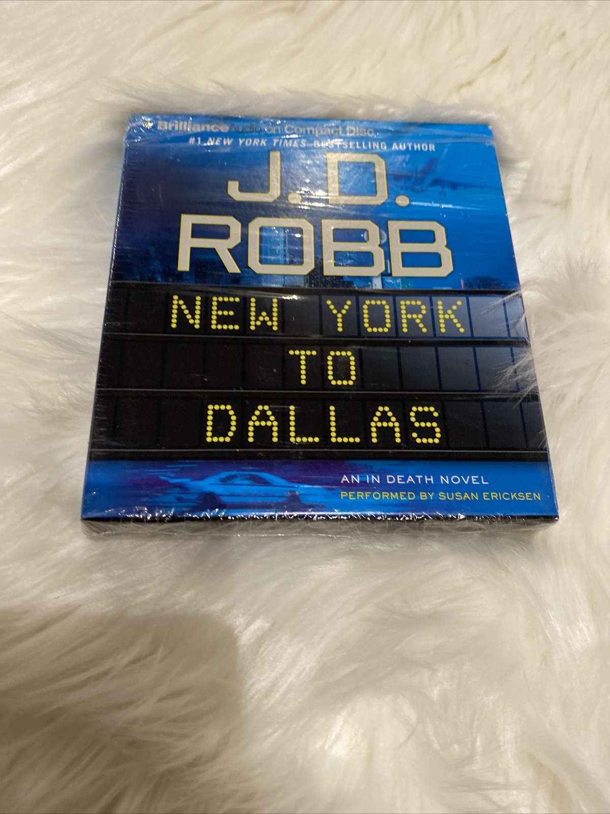 In Death Series New York To Dallas By J. D. Robb Audio Book CDs