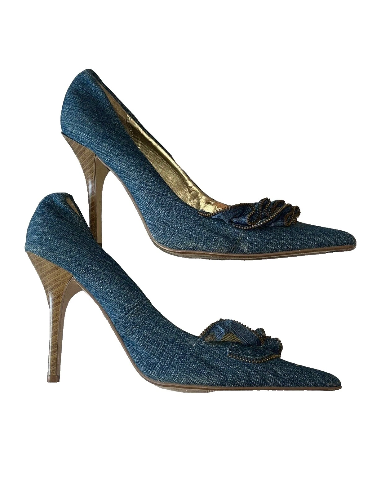 Denim Vintage Shoes for Women