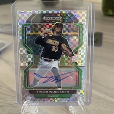 2022 Panini Prizm Draft Picks Tyler Woessner Auto 2/17
