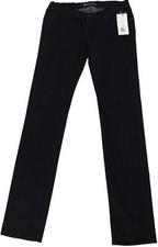 New ROCK & REPUBLIC Black Denim MATERNITY JEANS Stretch 26 R&R Made In USA NWT !