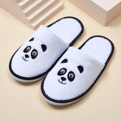 6 pack Slippers for Teens | Cozy Indoor House Shoes | Soft Plush | Unisex
