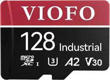 VIOFO 128GB Industrial Grade microSD Card, U3 A2 V30 Card