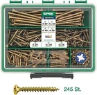 Spax Screw Assortment Box 245 Pieces