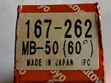 Wymiar regulacji Mitutoyo, typ 167-262, 50 mm