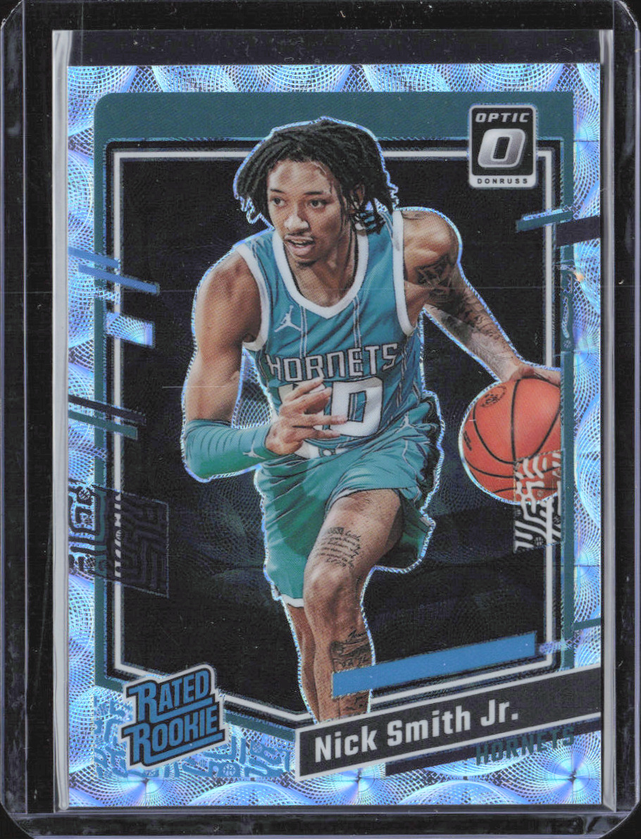 Nick Smith Jr. 2023-24 Donruss Optic #224 Premium Box Set Prizm 183/249 RC