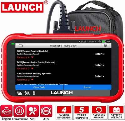 LAUNCH CRP123E Car OBD2 Scanner Code Reader Check Engine ABS SRS Diagnostic Tool