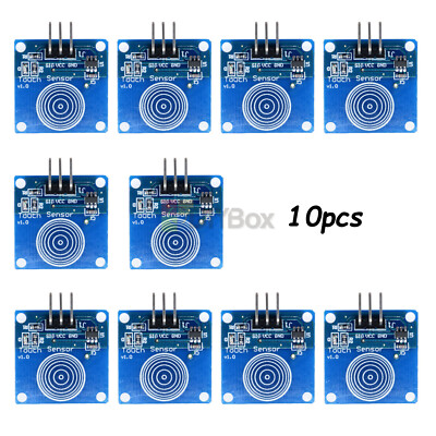 10PCS TTP223B Digital Capacitive Touch Sensor Switch Module V1.0 DC 2-5.5V New