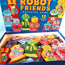 Robot Friends Matching Robot Game by eeBoo Colorful Box of Robots 2014 New