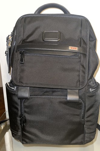 TUMI ALPHA 3 CARRY ON FLAP BACKPACK 