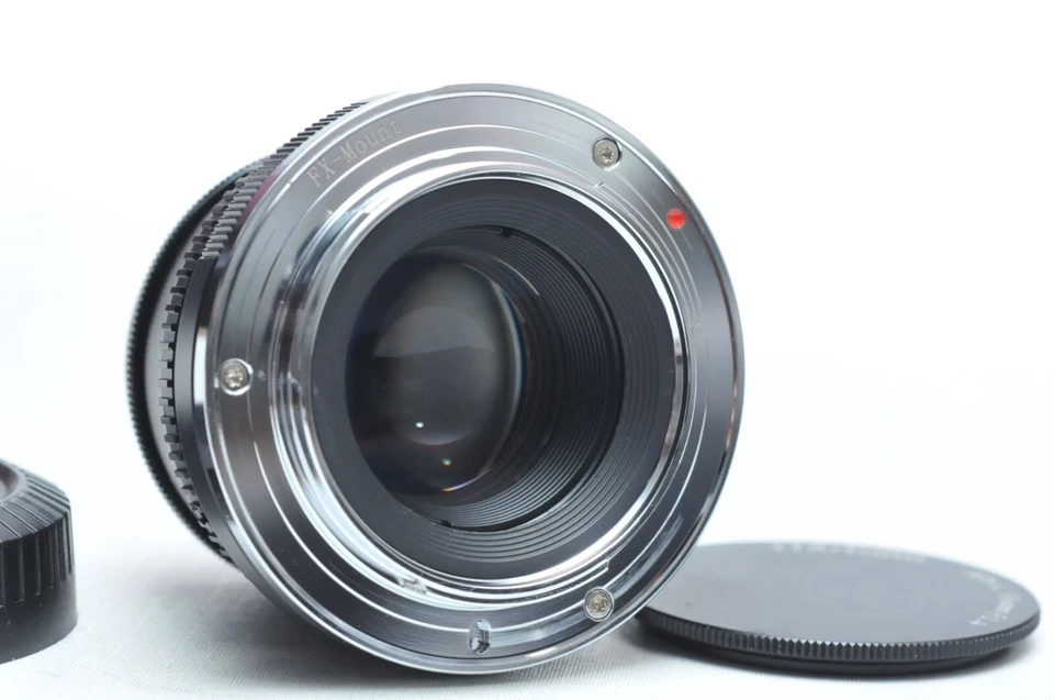 Lente óptica de enfoque manual 35 mm F1.4 de alta calidad para montaje Fujifilm Fuji X Foto 3 de 3