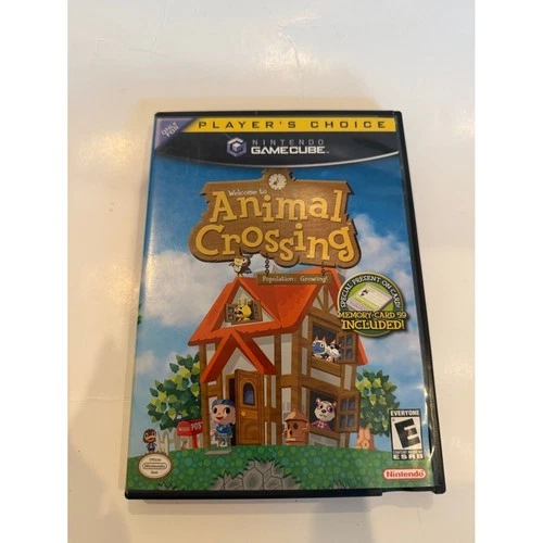Nintendo Animal Crossing GameCube Game — Untested and No Memory Card.
