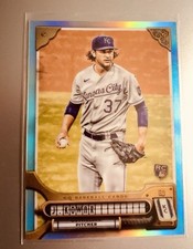 2022 Topps Gypsy Queen Jackson Kowar Chrome Refractor #104 Kansas City Royals