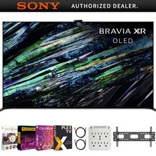 Sony BRAVIA XR A95L 77" QD-OLED 4K HDR Smart TV 2023 with Movies Streaming Pack