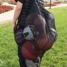 Extra Large Ball Mesh Bag Soccer Ball Bag Equipment Bag For Sports 30x40 Inches