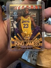 2025-26 Bowman Chrome LeBron James Hobby Stars HS-13 Lakers Insert - Pack Fresh