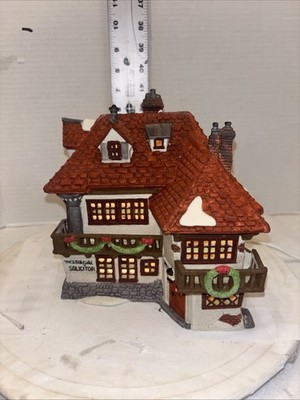 Dept 56 Dickens Village Series David Copperfield Mr. Wickfield Solicitor w/ Box