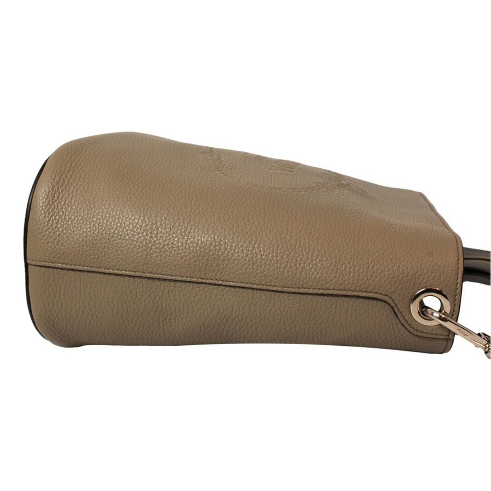Bucket Gry Grey Leather Bucket Bag | Stylish & Versatile | Prada Luxury Accessory ...