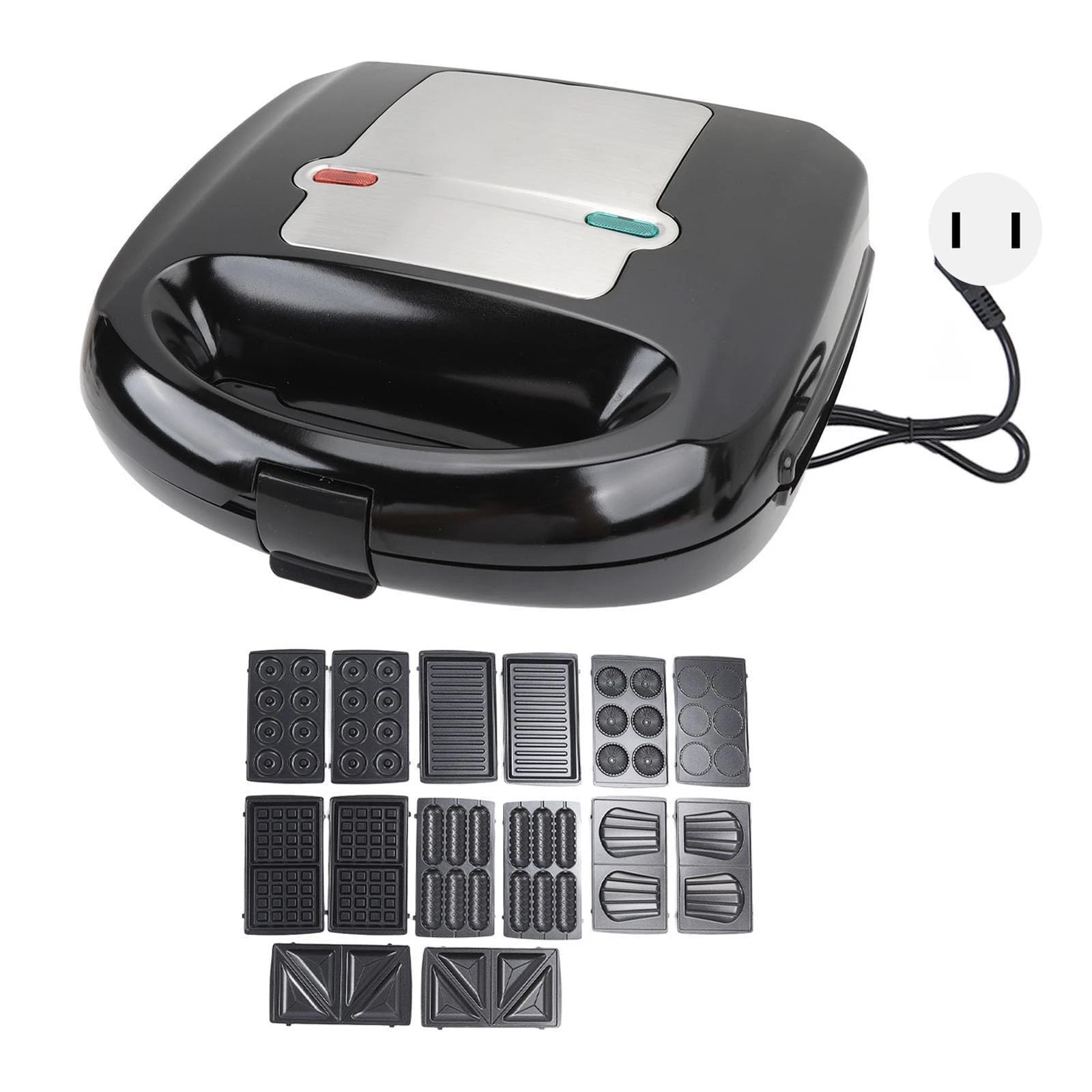 8 in 1 Sandwich Maker Panini Press Stick Proof Breakfast Machine with 14 Remo...
Opens in a new wind