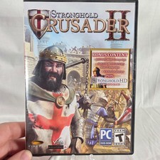 Stronghold Crusader II (PC DVD-ROM, 2014) - Includes Stronghold HD DAMAGED CASE