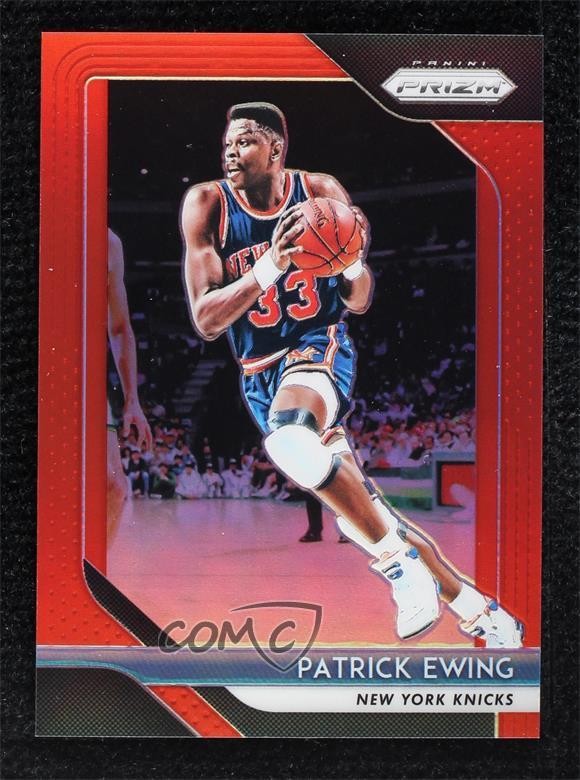 2018-19 Panini Prizm Red Prizm 116/299 Patrick Ewing #105 HOF ru7