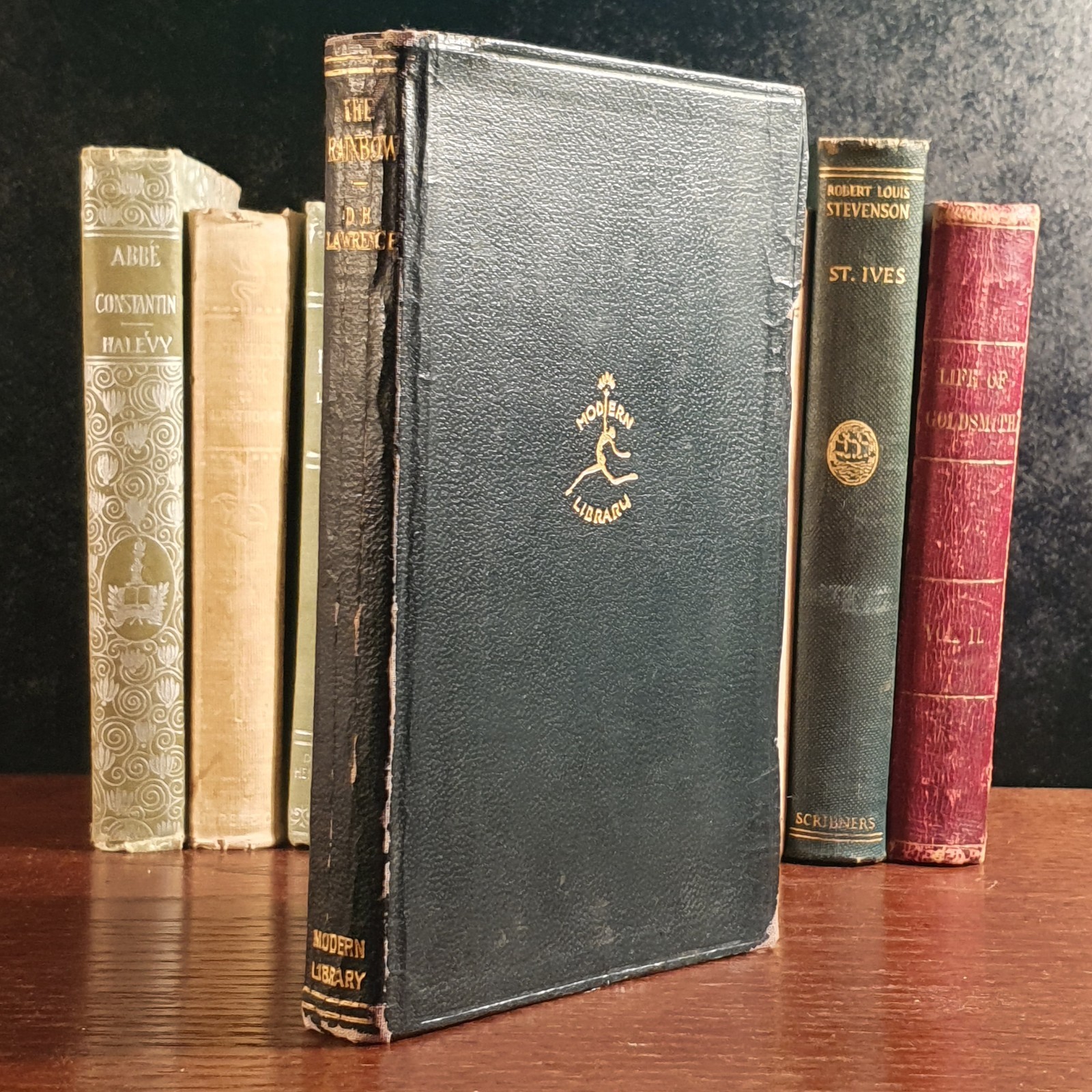 Antique Classic Literature 10 Book Lot - Hawthorne Longfellow Stevenson Lawrence